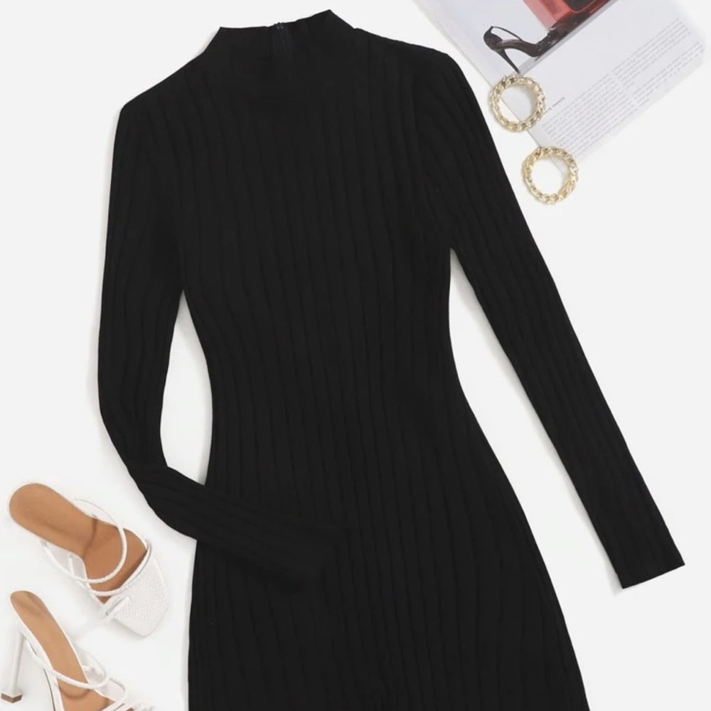 Unity Mock Neck Ribbed Knit Romper